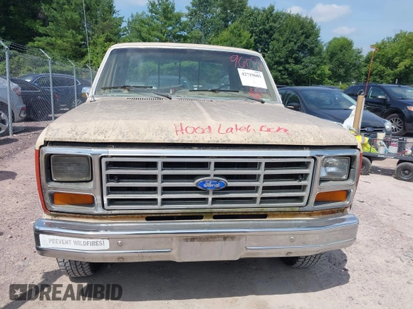 1983 Ford F-150 with VIN 1FTEX15Y5DKA31809, listed as a IAAI auction lot 42719603 with 19,240 mi miles and . Bid and sale history available at DreamBid. Image 12.