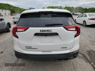 2024 GMC Terrain SLT with VIN 3GKALVEG6RL354799, listed as a Copart auction lot 56865005 with 12,837 mi miles and Salvage title. Bid and sale history available at DreamBid. Image 6.