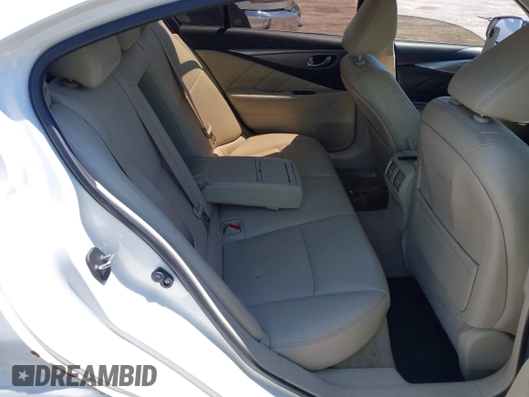 2014 Infiniti Q50 Sport with VIN JN1BV7AR3EM681886, listed as a IAAI auction lot 42382281 with 140,005 mi miles and . Bid and sale history available at DreamBid. Image 8.