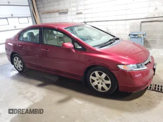 2008 Honda Civic LX z VIN 1HGFA16538L035336, wystawiony jako Copart lot #55792745 z przebiegiem 249 913 mil mil oraz Czysty tytuł • Clean title. Historia ofert i sprzedaży dostępna na DreamBid. Obrazek 4.