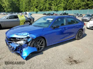2024 Honda Civic Sport z VIN 2HGFE2F51RH587846, wystawiony jako Copart lot #59725965 z przebiegiem 5 473 mil mil oraz Szkoda całkowita • Salvage title. Historia ofert i sprzedaży dostępna na DreamBid. Obrazek 1.