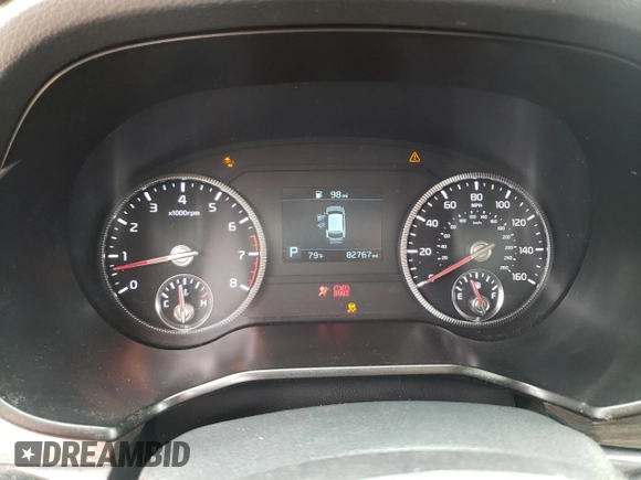 2021 Kia Telluride EX z VIN 5XYP34HC1MG174218, wystawiony jako Copart lot #59498635 z przebiegiem 82 767 mil mil oraz Szkoda całkowita • Salvage title. Historia ofert i sprzedaży dostępna na DreamBid. Obrazek 9.