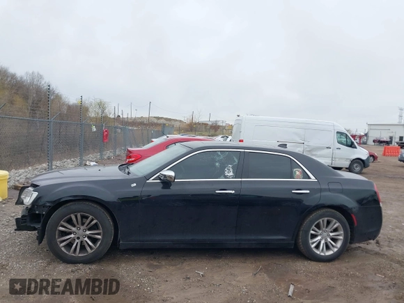 2016 Chrysler 300 with VIN 2C3CCAEG0GH348651, listed as a IAAI auction lot 41967981 with 141,728 mi miles. Bid and sale history available at carsss.com. Image 14.