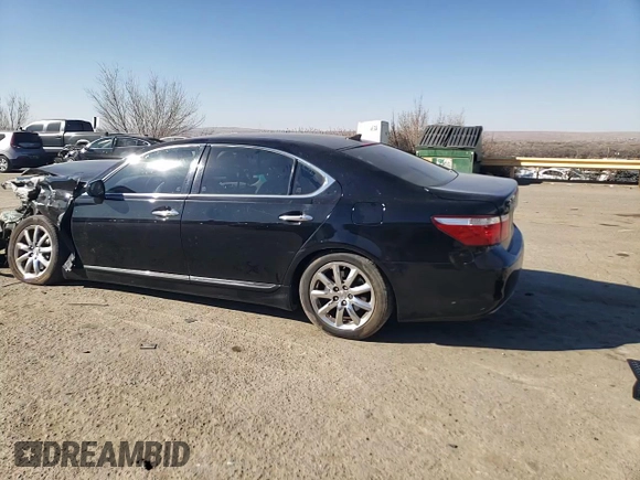 2007 Lexus LS 460 L with VIN JTHGL46FX75011432, listed as a Copart auction lot 42060325 with 137,954 mi miles and Salvage Title. Bid and sale history available at DreamBid. Image 10.