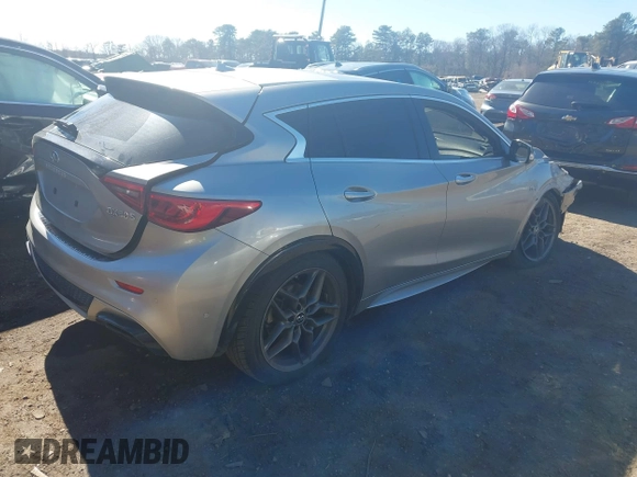 2017 Infiniti QX30 Sport with VIN SJKCH5CP8HA021984, listed as a IAAI auction lot 41668505 with 115,704 mi miles and . Bid and sale history available at DreamBid. Image 4.