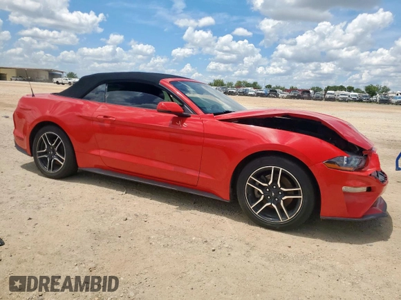 2020 Ford Mustang EcoBoost z VIN 1FATP8UH4L5125880, wystawiony jako Copart lot #61642625 z przebiegiem 75 898 mil mil oraz Szkoda całkowita • Salvage title. Historia ofert i sprzedaży dostępna na DreamBid. Obrazek 4.