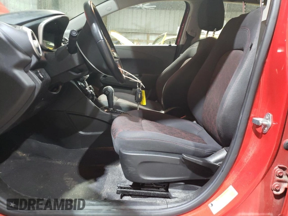 2020 Chevrolet Sonic LT with VIN 1G1JD6SB1L4122494, listed as a Copart auction lot 51142905 with 51,705 mi miles and Salvage title. Bid and sale history available at DreamBid. Image 7.