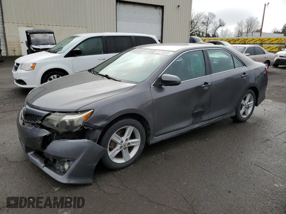 2012 Toyota Camry L with VIN 4T1BF1FK2CU163361, listed as a Copart auction lot 84196654 with 129,617 mi miles and Salvage Title. Bid and sale history available at DreamBid. Image 1.