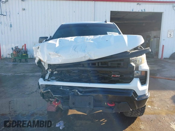 2022 Chevrolet Silverado 1500 Custom Trail Boss with VIN 3GCPDCEDXNG573426, listed as a IAAI auction lot 41034684 with 29,033 mi miles and . Bid and sale history available at DreamBid. Image 13.