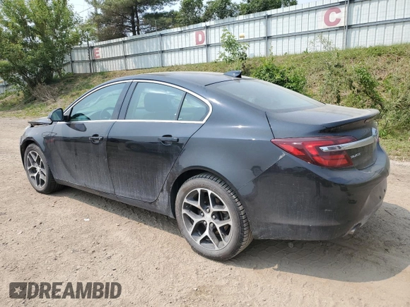 2017 Buick Regal Sport Touring with VIN 2G4GL5EX6H9130595, listed as a Copart auction lot 59283445 with 93,338 mi miles and Clean title. Bid and sale history available at DreamBid. Image 2.