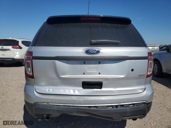 2014 Ford Utility Police Interceptor with VIN 1FM5K8AR1EGA70810, listed as a Copart auction lot 49291885 with 49,632 mi miles and Salvage Title. Bid and sale history available at carsss.com. Image 6.