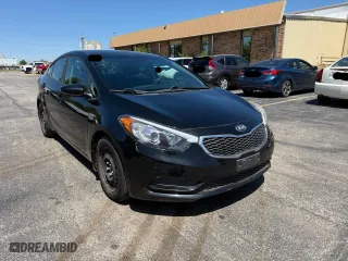 2016 Kia Forte LX with VIN KNAFK4A6XG5583167, listed as a Copart auction lot 54583045 with 139,248 mi miles and Clean Title. Bid and sale history available at carsss.com. Image 1.