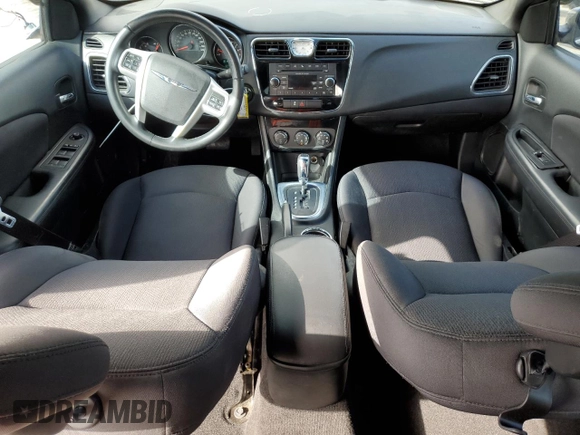 2013 Chrysler 200 Touring with VIN 1C3CCBBGXDN729159, listed as a Copart auction lot 47550215 with 67,748 mi miles and Salvage Title. Bid and sale history available at carsss.com. Image 8.