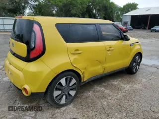 2014 Kia Soul + with VIN KNDJX3A50E7043571, listed as a Copart auction lot 53580215 with Not Provided miles and Salvage Title. Bid and sale history available at DreamBid. Image 3.