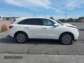 2016 Acura MDX w/Tech with VIN 5FRYD3H4XGB009265, listed as a IAAI auction lot 41691872 with 123,798 mi miles. Bid and sale history available at carsss.com. Image 13.