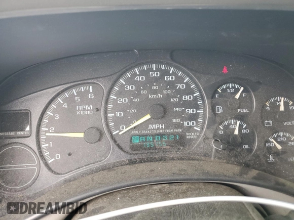 2000 Chevrolet Suburban LT with VIN 3GNFK16T4YG144919, listed as a Copart auction lot 64368374 with 195,155 mi miles and Salvage Title. Bid and sale history available at carsss.com. Image 9.