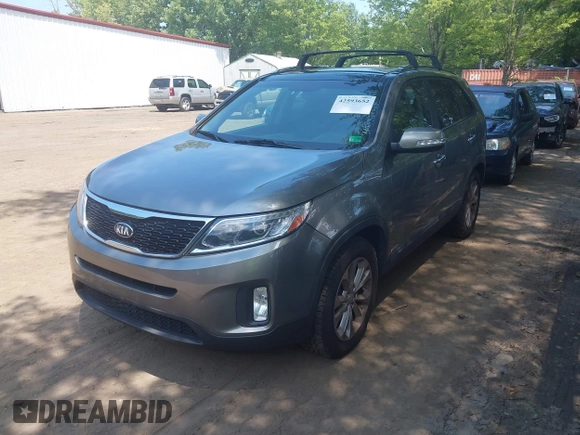 2014 Kia Sorento EX с VIN 5XYKUDA76EG482040, выставлен на аукционе IAAI как лот 42593652 с пробегом 108 201 миль миль и . История ставок и продаж доступна на DreamBid. Изображение 2.