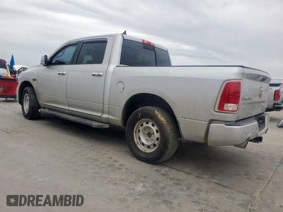 2014 Ram 1500 Longhorn with VIN 1C6RR7PM2ES376295, listed as a Copart auction lot 63461775 with Not provided miles and Clean title. Bid and sale history available at DreamBid. Image 2.