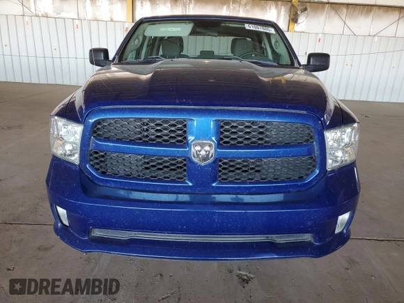 2018 Ram 1500 Express with VIN 1C6RR6FG5JS280628, listed as a Copart auction lot 61007805 with 128,470 mi miles and Salvage title. Bid and sale history available at DreamBid. Image 5.