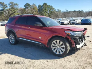 2022 Ford Explorer King Ranch z VIN 1FM5K8LC9NGB68945, wystawiony jako Copart lot #87059264 z przebiegiem 69 384 mil mil oraz Szkoda całkowita • Salvage title. Historia ofert i sprzedaży dostępna na DreamBid. Obrazek 4.