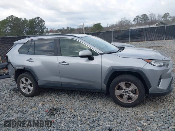 2019 Toyota RAV4 XLE with VIN JTMW1RFV6KD009277, listed as a IAAI auction lot 41678576 with 51,833 mi miles. Bid and sale history available at carsss.com. Image 14.