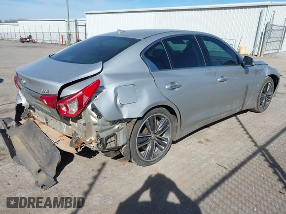 2014 Infiniti Q50 с VIN JN1BV7AP2EM688889, выставлен на аукционе IAAI как лот 41870898 с пробегом 248 152 миль миль и . История ставок и продаж доступна на DreamBid. Изображение 4.