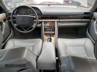 1989 Mercedes-Benz 420 with VIN WDBCA35E2KA496382, listed as a Copart auction lot 75454694 with 128,060 mi miles and Clean Title. Bid and sale history available at carsss.com. Image 8.