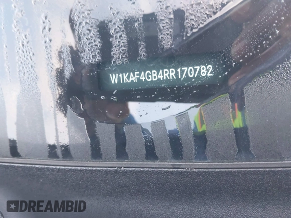 2024 Mercedes-Benz C 300 with VIN W1KAF4GB4RR170782, listed as a IAAI auction lot 40947069 with 4,800 mi miles and . Bid and sale history available at DreamBid. Image 9.
