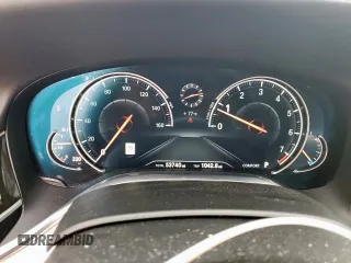 2018 BMW 7 Series 740i z VIN WBA7E2C50JG741970, wystawiony jako Copart lot #56480695 z przebiegiem 53 740 mil mil oraz Szkoda całkowita • Salvage title. Historia ofert i sprzedaży dostępna na DreamBid. Obrazek 9.