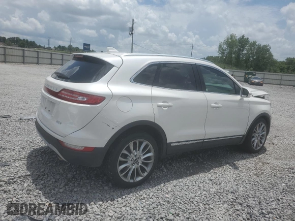 2017 Lincoln MKC Reserve with VIN 5LMCJ3C9XHUL19165, listed as a Copart auction lot 61538025 with 130,041 mi miles and Salvage title. Bid and sale history available at DreamBid. Image 3.
