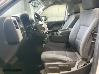 2018 Chevrolet Silverado 1500 LT with VIN 1GCVKREC5JZ355587, listed as a Copart auction lot 46615035 with 107,413 mi miles and Salvage Title. Bid and sale history available at carsss.com. Image 7.