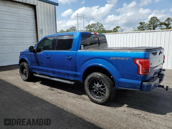 2017 Ford F-150 XL with VIN 1FTEW1CPXHFA13592, listed as a Copart auction lot 51649935 with 104,324 mi miles and Clean Title. Bid and sale history available at carsss.com. Image 2.