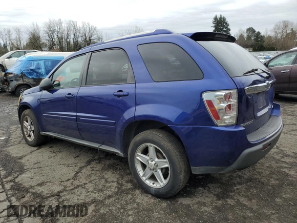 2005 Chevrolet Equinox LT z VIN 2CNDL73F456171328, wystawiony jako Copart lot #46056395 z przebiegiem 95 646 mil mil oraz Szkoda całkowita • Salvage title. Historia ofert i sprzedaży dostępna na DreamBid. Obrazek 2.