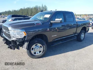 2022 Ram 2500 Big Horn with VIN 3C6UR5DL3NG341007, listed as a IAAI auction lot 41878281 with 18,277 mi miles. Bid and sale history available at carsss.com. Image 18.