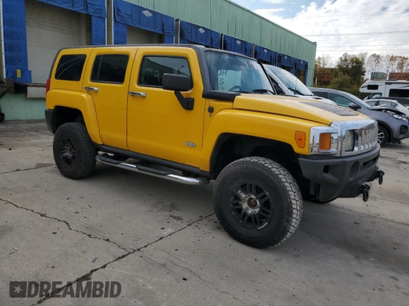 2006 Hummer H3 with VIN 5GTDN136668307121, listed as a Copart auction lot 77634484 with 202,824 mi miles and Clean Title. Bid and sale history available at carsss.com. Image 4.