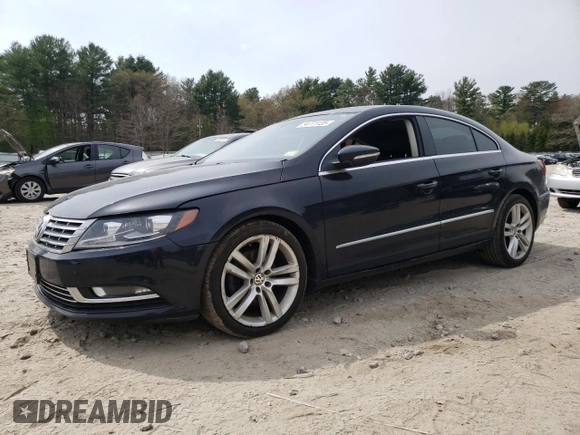 2014 Volkswagen CC Executive with VIN WVWRP7AN5EE519285, listed as a Copart auction lot 54771125 with 119,607 mi miles and Non repairable. Bid and sale history available at DreamBid. Image 1.