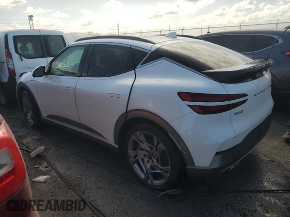 2023 Genesis GV60 Performance z VIN KMUKEDTB4PU017382, wystawiony jako Copart lot #77219784 z przebiegiem Nie podano mil oraz Nie do naprawy • Non repairable. Historia ofert i sprzedaży dostępna na DreamBid. Obrazek 2.