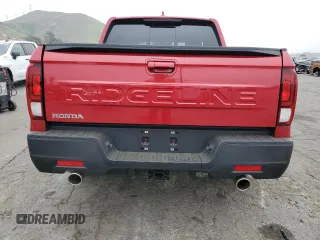 2025 Honda Ridgeline RTL z VIN 5FPYK3F57SB023210, wystawiony jako Copart lot #53093665 z przebiegiem 898 mil mil oraz Szkoda całkowita • Salvage title. Historia ofert i sprzedaży dostępna na DreamBid. Obrazek 6.