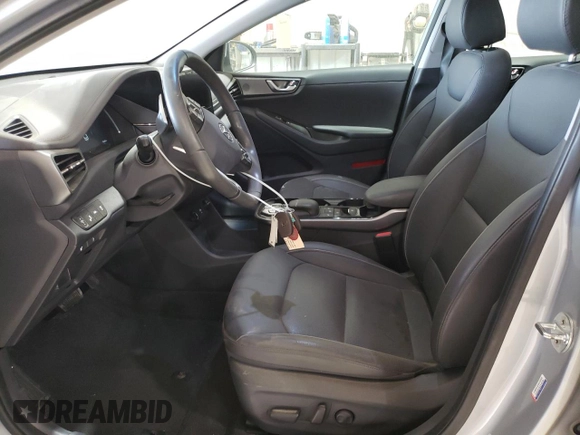 2021 Hyundai Ioniq Limited with VIN KMHC85LJ2MU078751, listed as a Copart auction lot 44879685 with 15,633 mi miles and Salvage title. Bid and sale history available at DreamBid. Image 7.