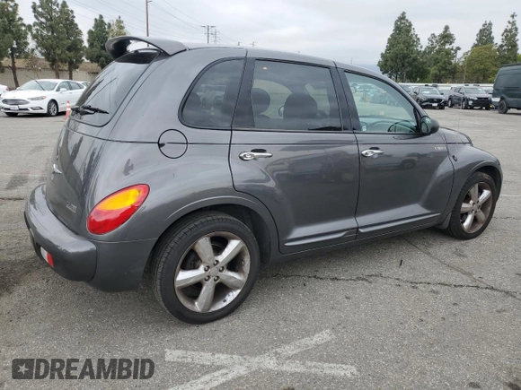 2004 Chrysler PT Cruiser GT z VIN 3C8FY78G14T355165, wystawiony jako Copart lot #55502235 z przebiegiem 65 783 mil mil oraz Szkoda całkowita • Salvage title. Historia ofert i sprzedaży dostępna na DreamBid. Obrazek 3.