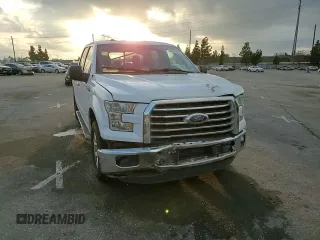 2015 Ford F-150 XL with VIN 1FTEW1CG5FKD43418, listed as a Copart auction lot 44239165 with 208,295 mi miles and Salvage title. Bid and sale history available at DreamBid. Image 11.