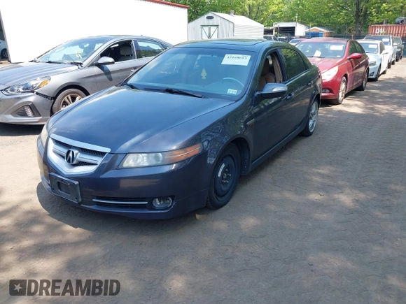 2007 Acura TL with VIN 19UUA66237A030478, listed as a IAAI auction lot 42168613 with 293,702 mi miles. Bid and sale history available at carsss.com. Image 2.