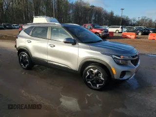 2025 Kia Seltos S with VIN KNDEUCAA1S7681699, listed as a Copart auction lot 52072125 with 10,020 mi miles and Salvage Title. Bid and sale history available at carsss.com. Image 4.