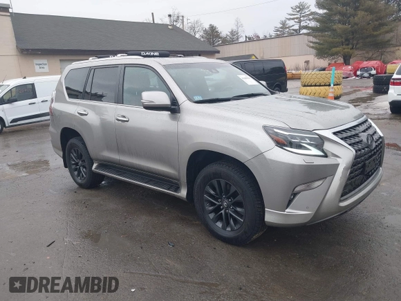 2021 Lexus GX 460 Premium z VIN JTJAM7BX8M5300175, wystawiony jako IAAI lot #41689029 z przebiegiem 46 850 mil mil oraz . Historia ofert i sprzedaży dostępna na DreamBid. Obrazek 1.