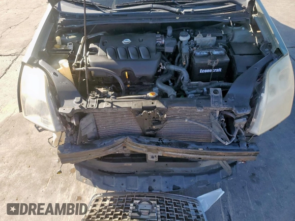 2008 Nissan Sentra S with VIN 3N1AB61E28L657234, listed as a Copart auction lot 48417765 with 215,943 mi miles and Salvage Title. Bid and sale history available at DreamBid. Image 13.