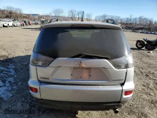 2011 Mitsubishi Outlander SE with VIN JA4AS3AW1BU007211, listed as a Copart auction lot 87910875 with 99,026 mi miles and Salvage Title. Bid and sale history available at carsss.com. Image 6.