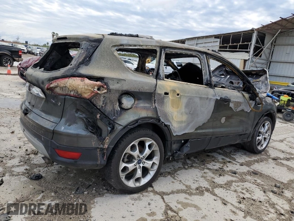 2016 Ford Escape Titanium with VIN 1FMCU0J94GUC78297, listed as a Copart auction lot 88024355 with 0 mi miles and Non Repairable. Bid and sale history available at carsss.com. Image 3.