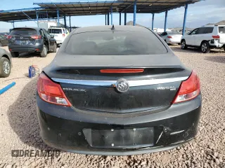 2011 Buick Regal CXL RL6 with VIN W04GU5GC5B1007565, listed as a Copart auction lot 89257555 with 110,632 mi miles and Salvage Title. Bid and sale history available at carsss.com. Image 6.