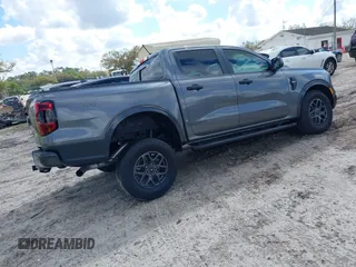 2024 Ford Ranger XLT with VIN 1FTER4HH8RLE43554, listed as a IAAI auction lot 41638799 with 1,623 mi miles. Bid and sale history available at carsss.com. Image 4.