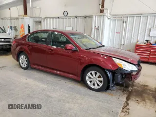 2010 Subaru Legacy Premium All-Weather Anniversary with VIN 4S3BMCH65A3231435, listed as a Copart auction lot 58275595 with 84,931 mi miles and Non repairable. Bid and sale history available at DreamBid. Image 4.